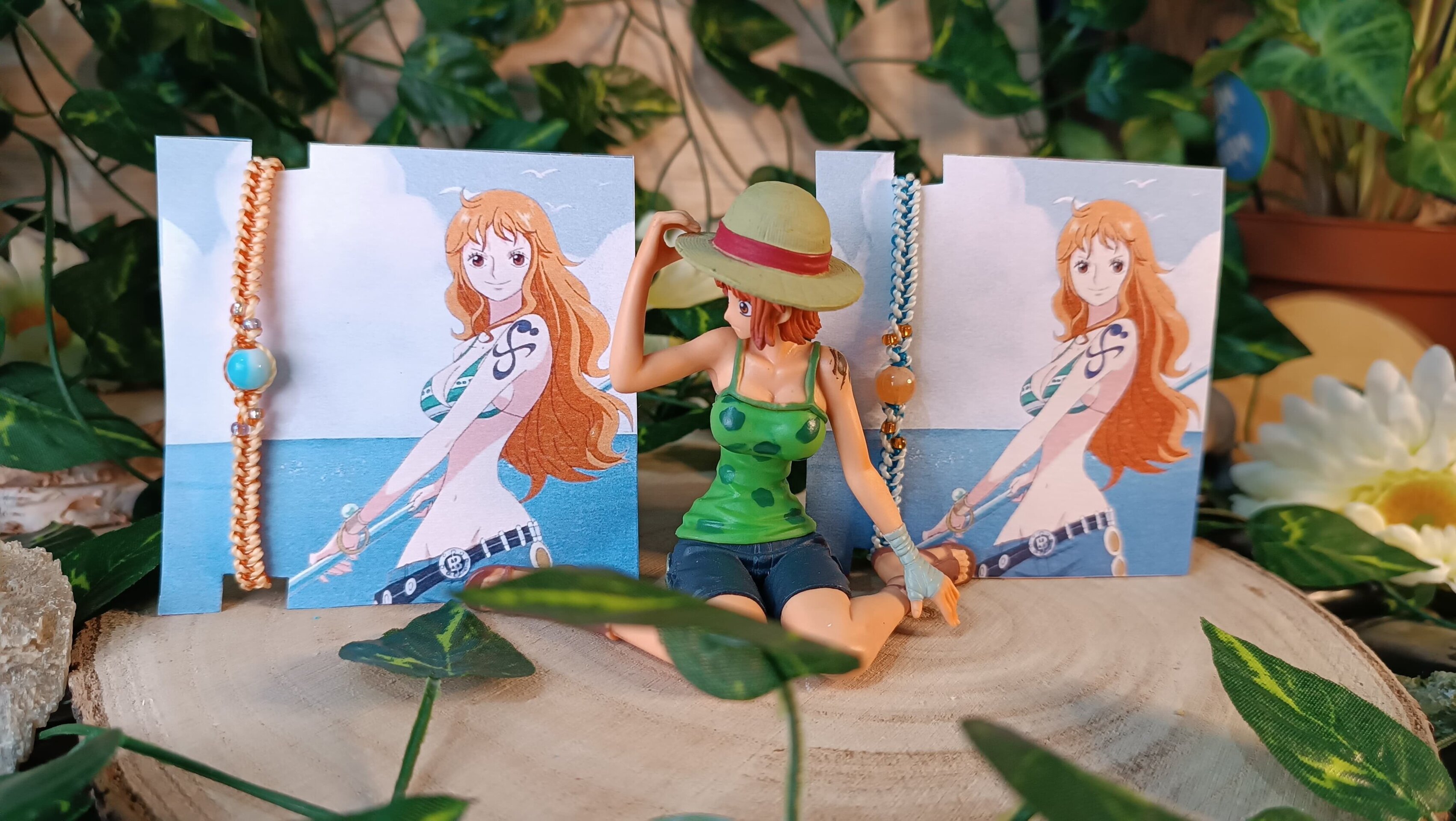 Pulseras One piece Luffy Nami y Zoro Nakamas - 4