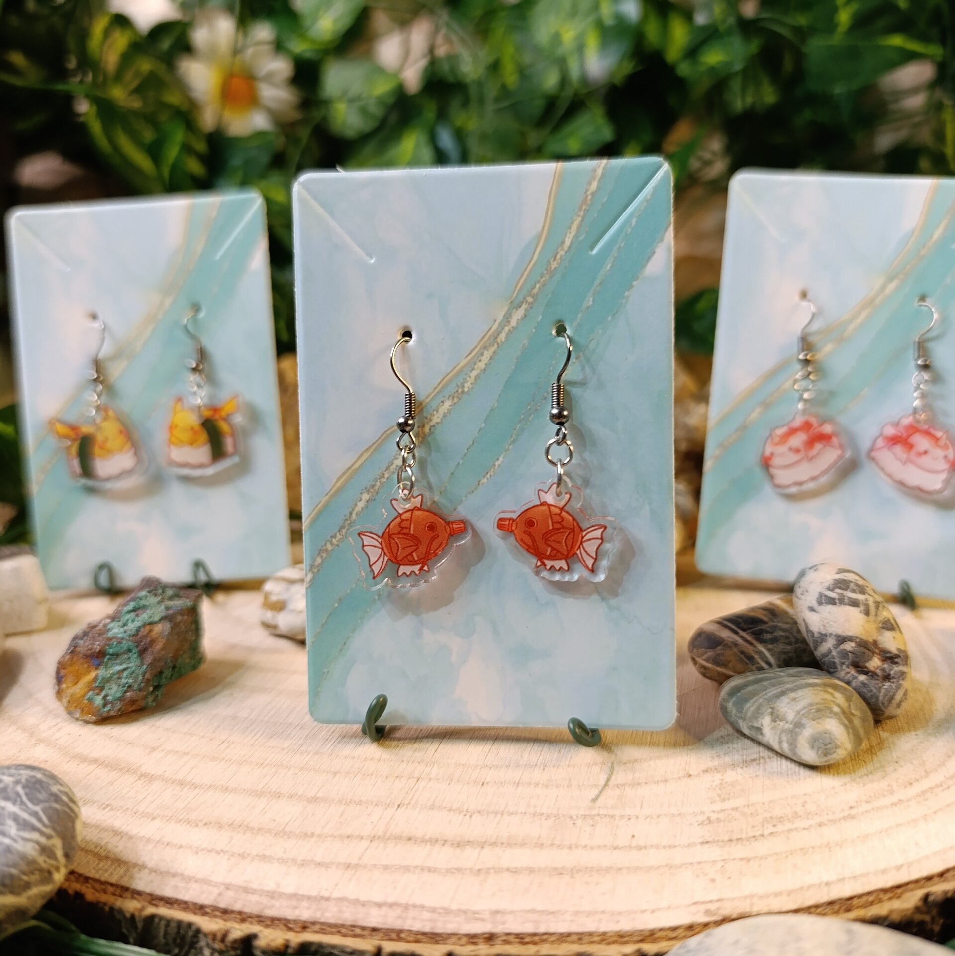 Pendientes Pokémon sushi - 4