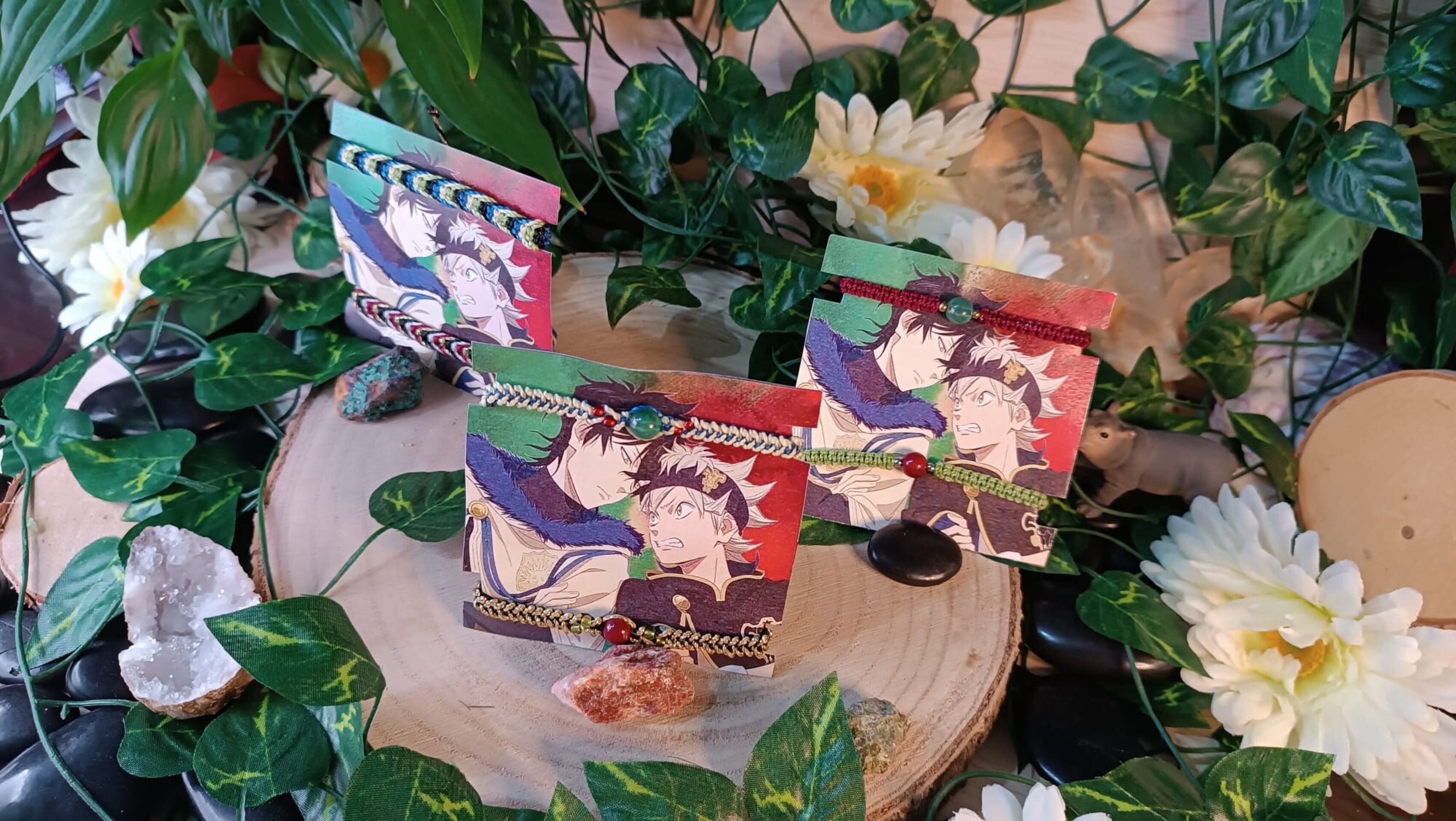 Pulseras Black Clover Asta y Yuno - 2