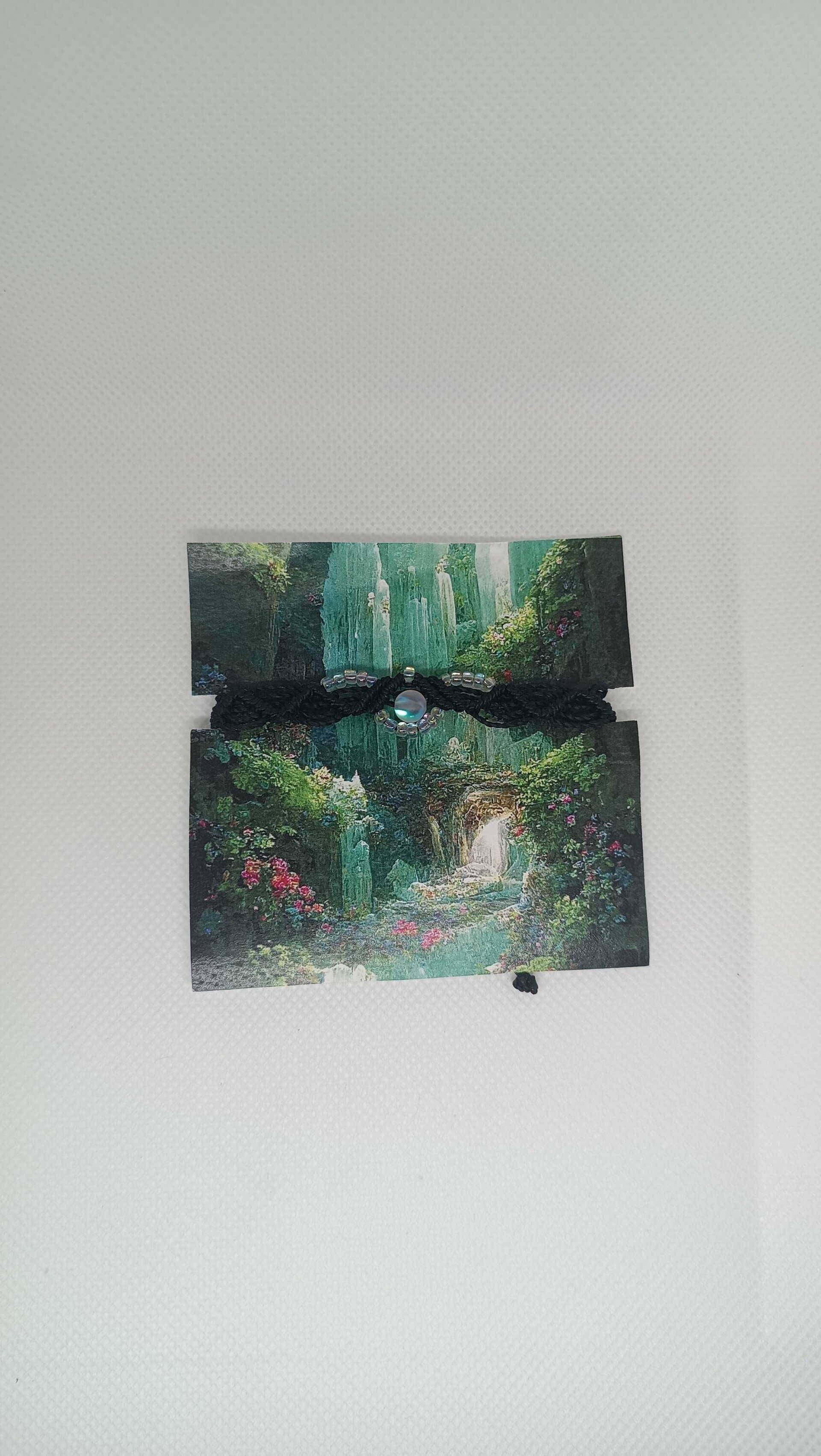 Pulseras fantasía medieval con piedras naturales y acero inoxidable - 13