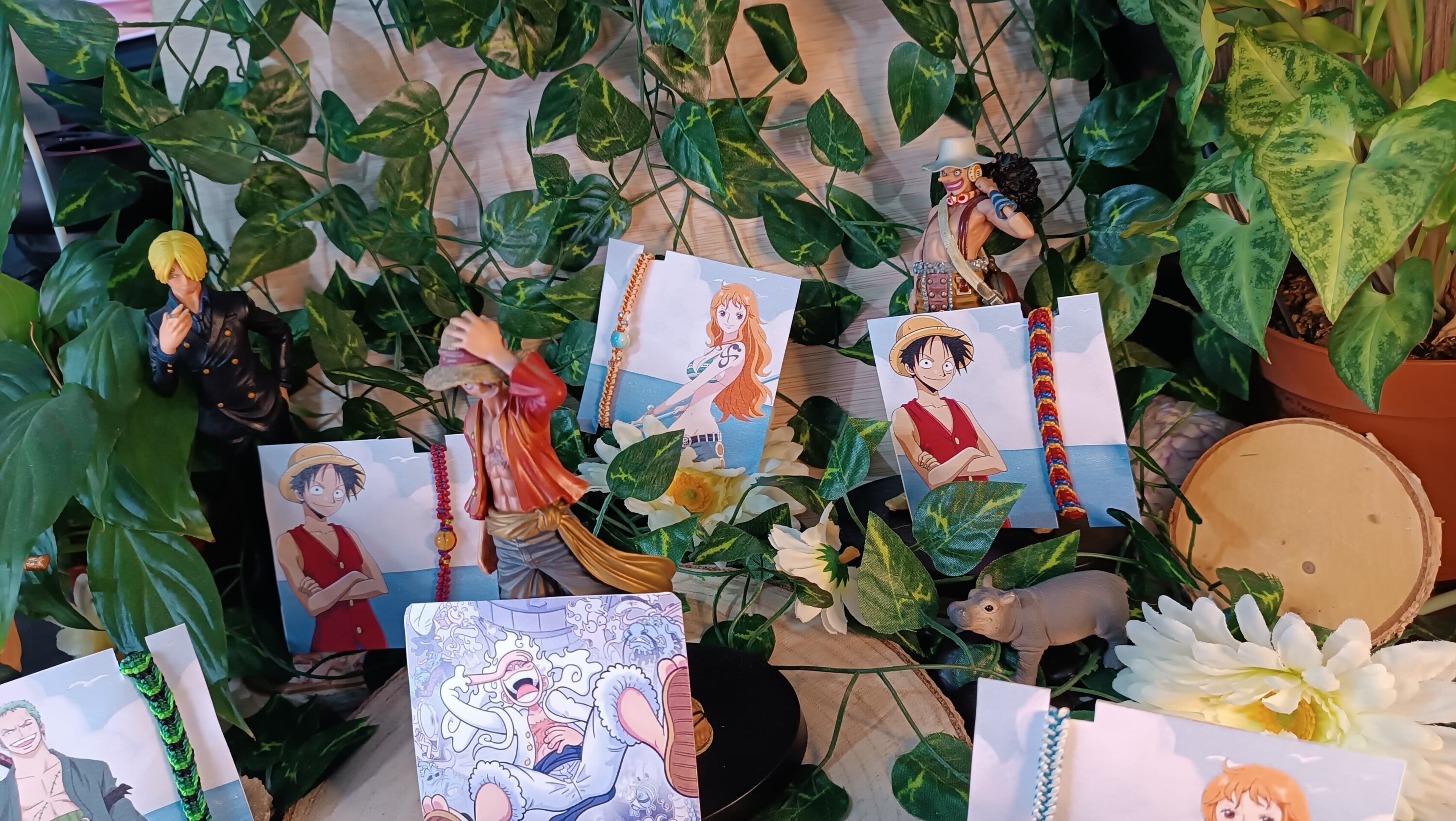 Pulseras One piece Luffy Nami y Zoro Nakamas - 2