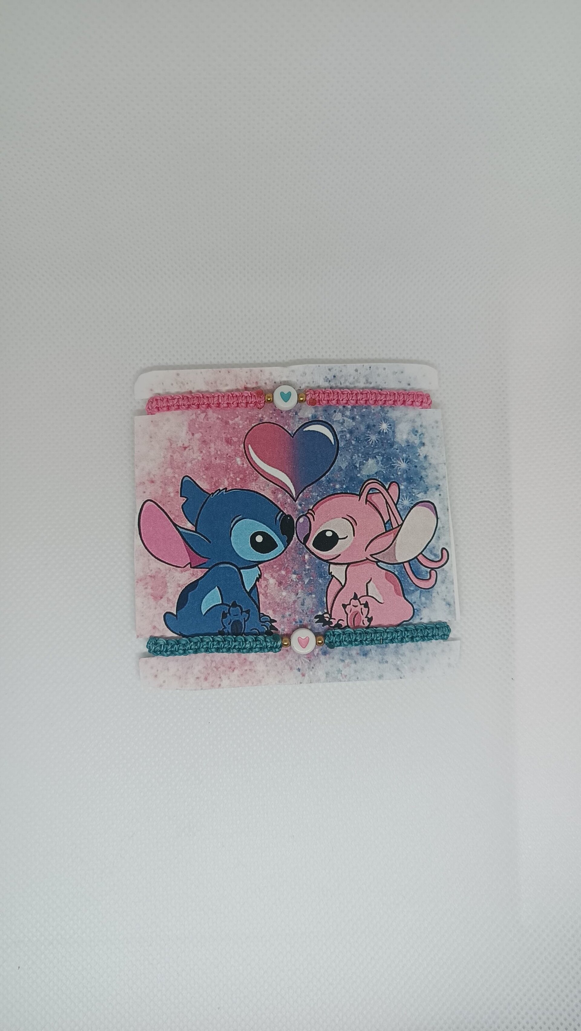 Pulseras Stitch y ángel Disney pulseras para compartir - 6