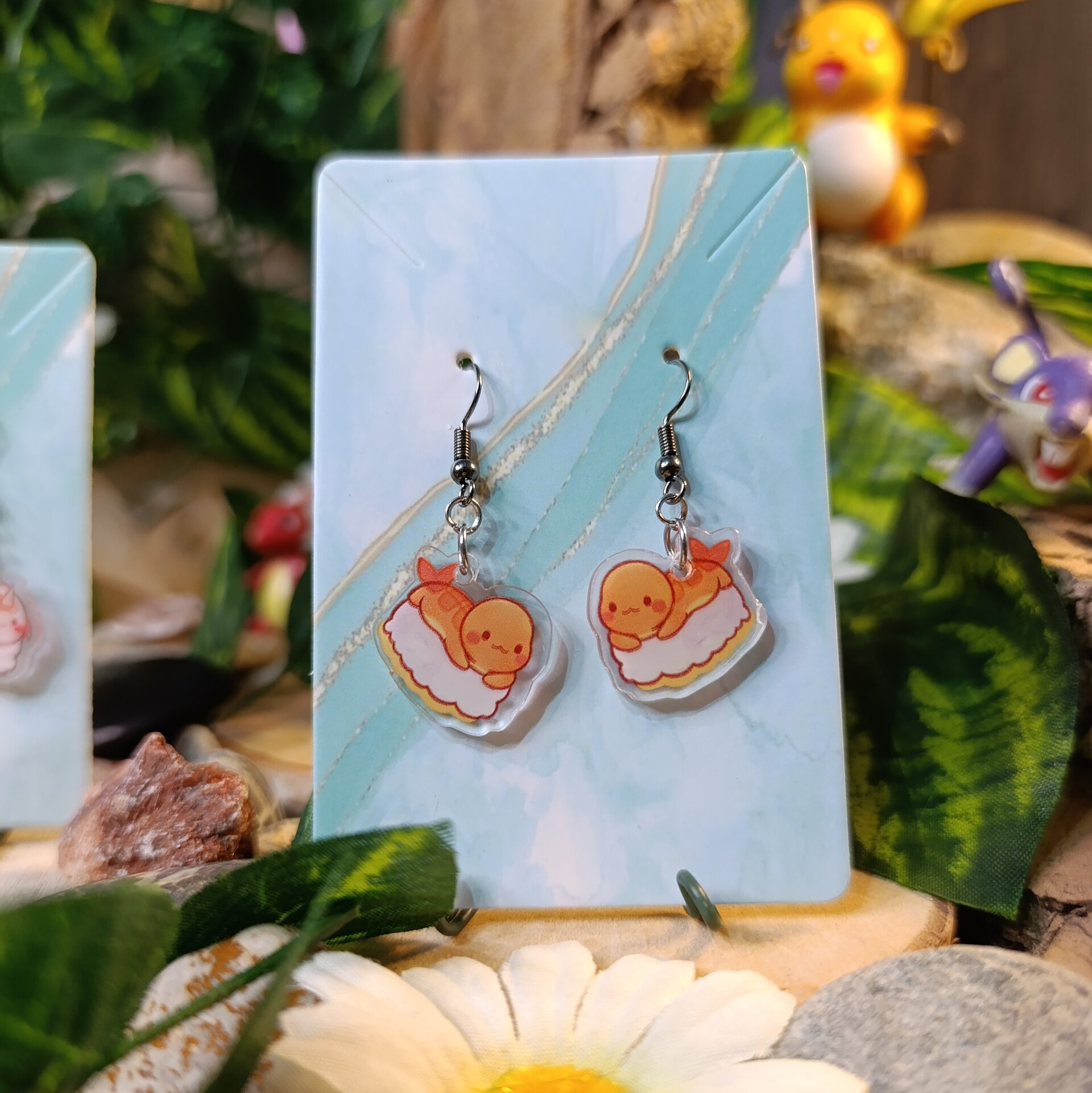 Pendientes Pokémon sushi - 2