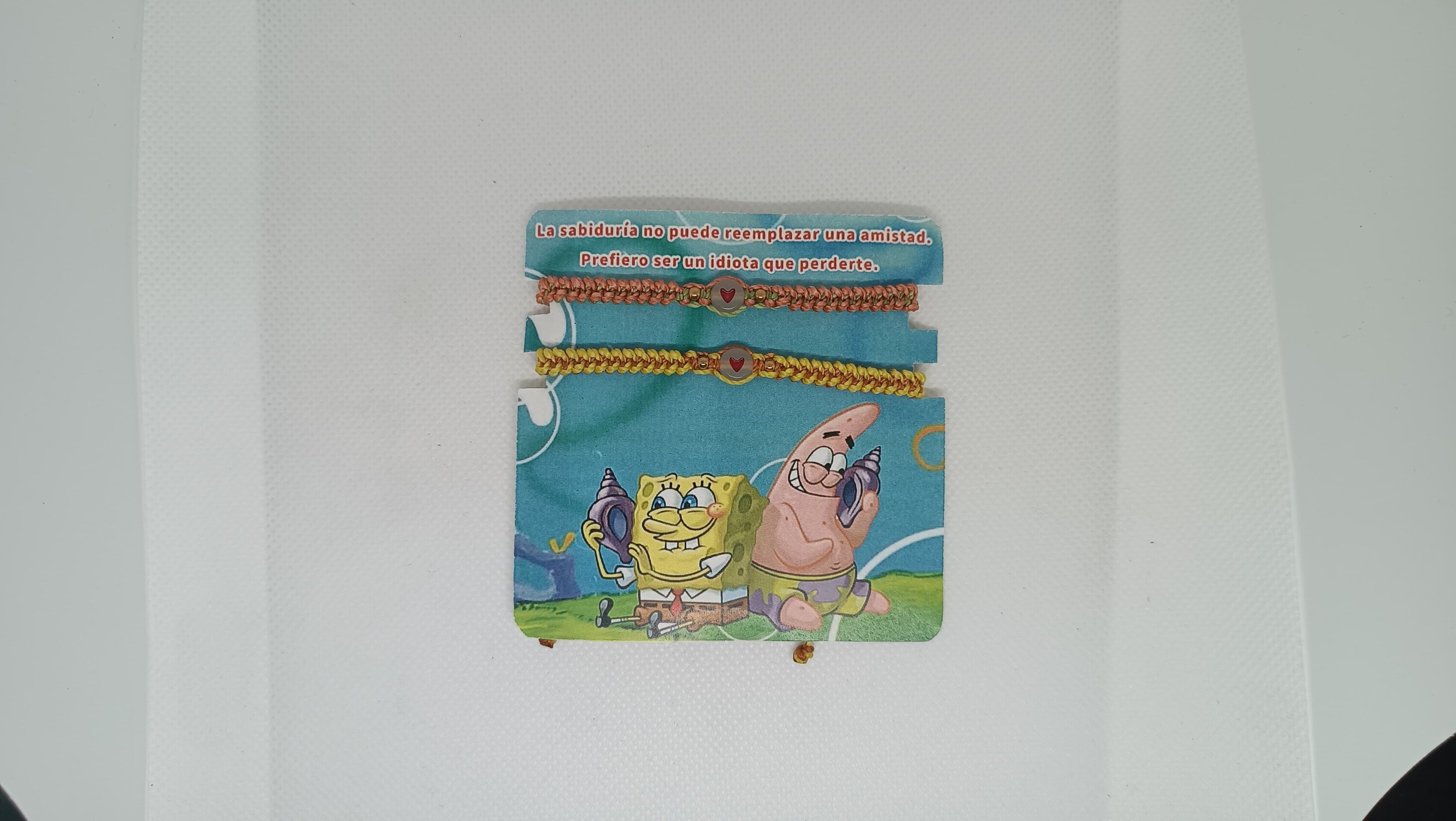 Pulsera Bob esponja y Patricio pulseras de la amistad - 6