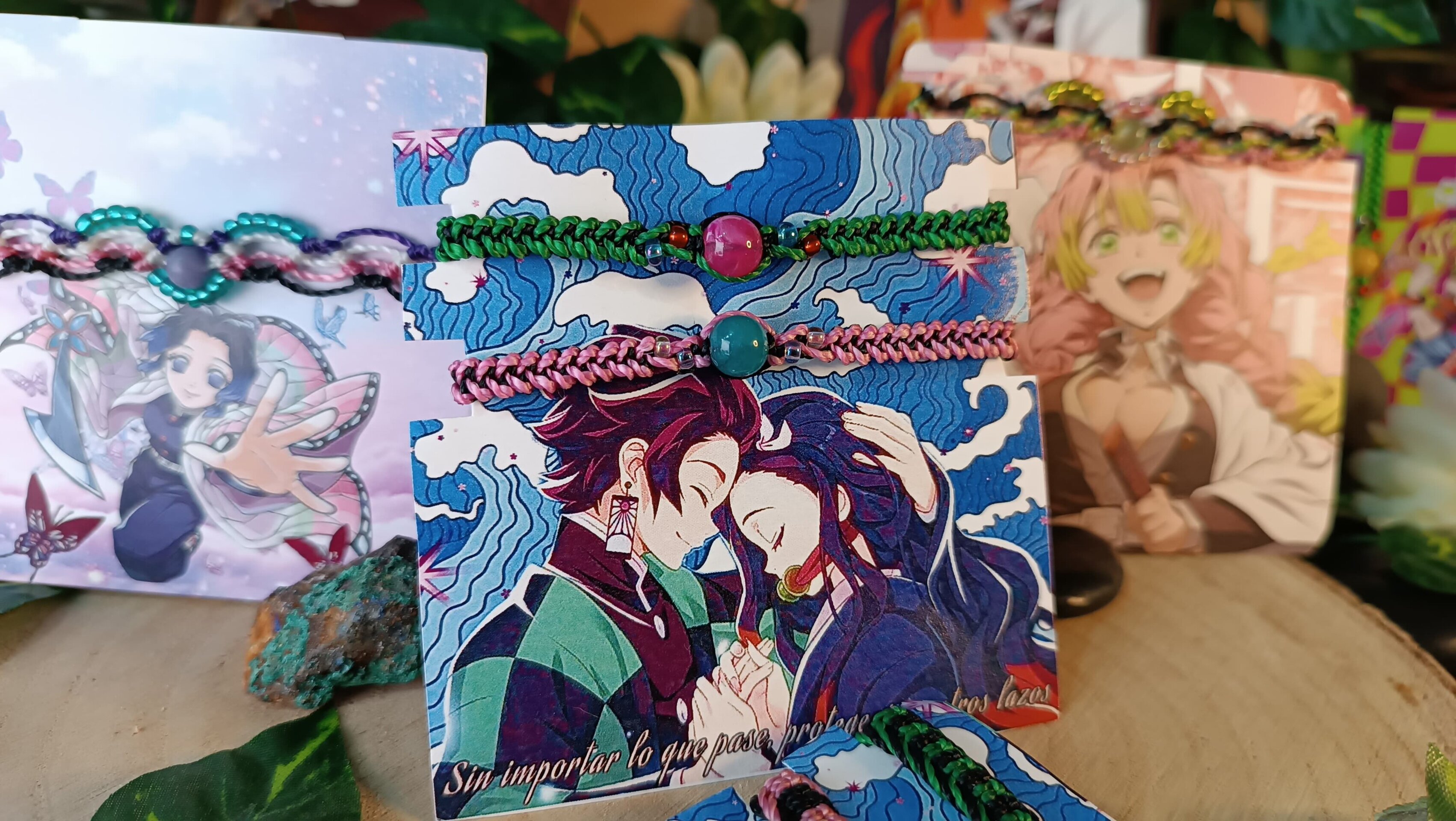 Pulseras Kimetsu no Yaiba Demon Slayer cazadores de demonios - 2