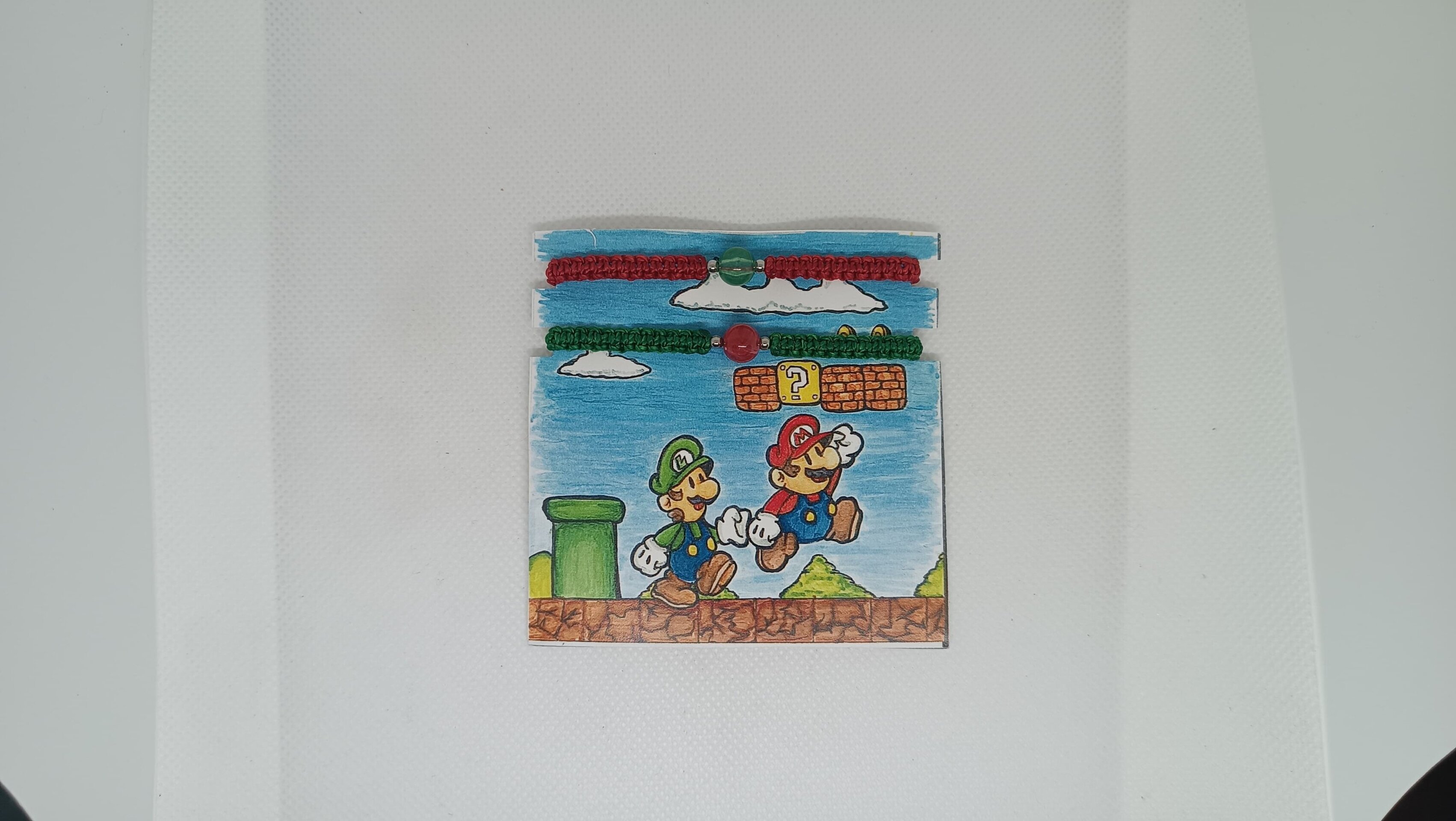 Pulseras Mario Bross Mario y Luigi nintento pulseras para compartir - 6