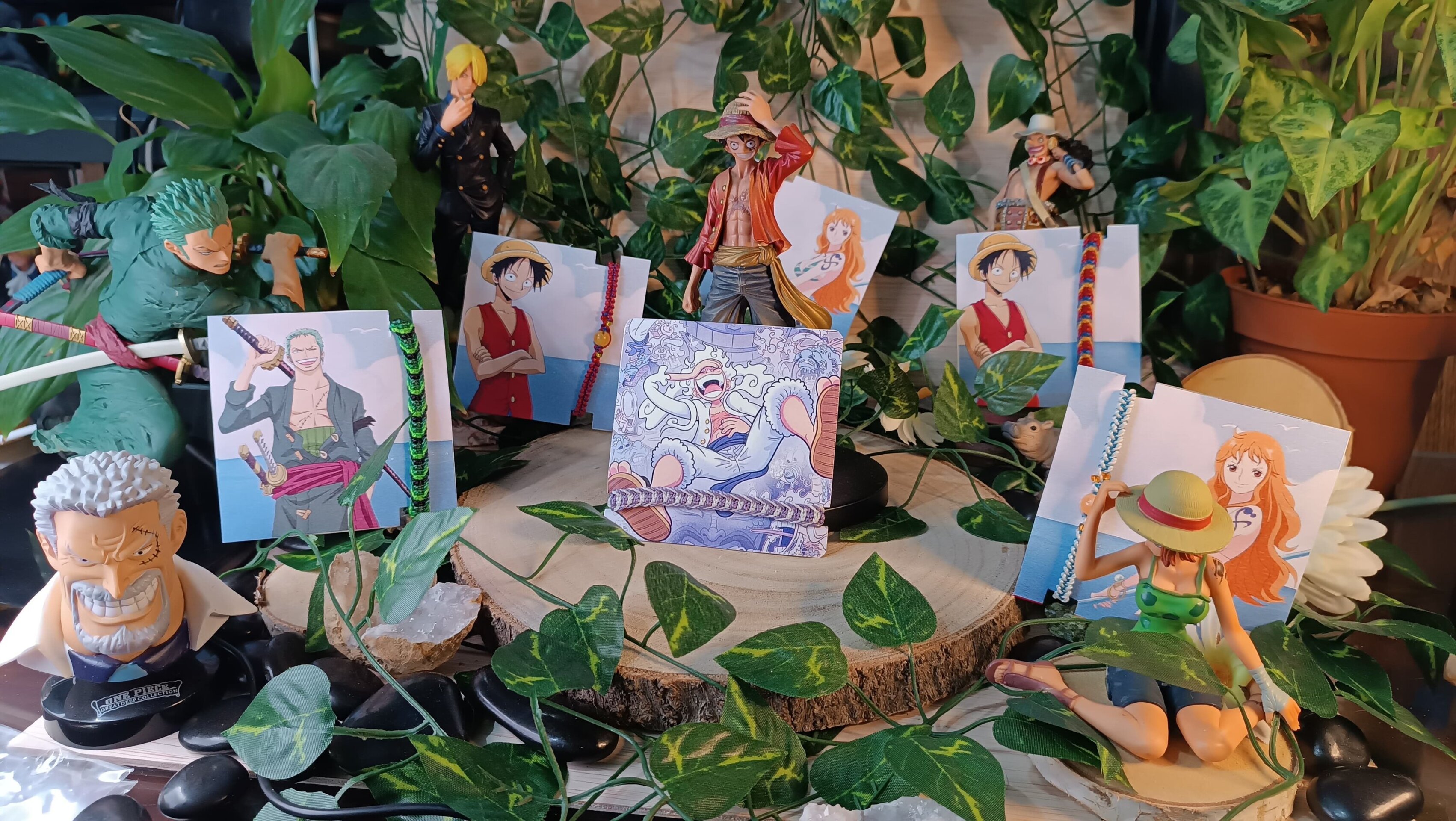 Pulseras One piece Luffy Nami y Zoro Nakamas - 13