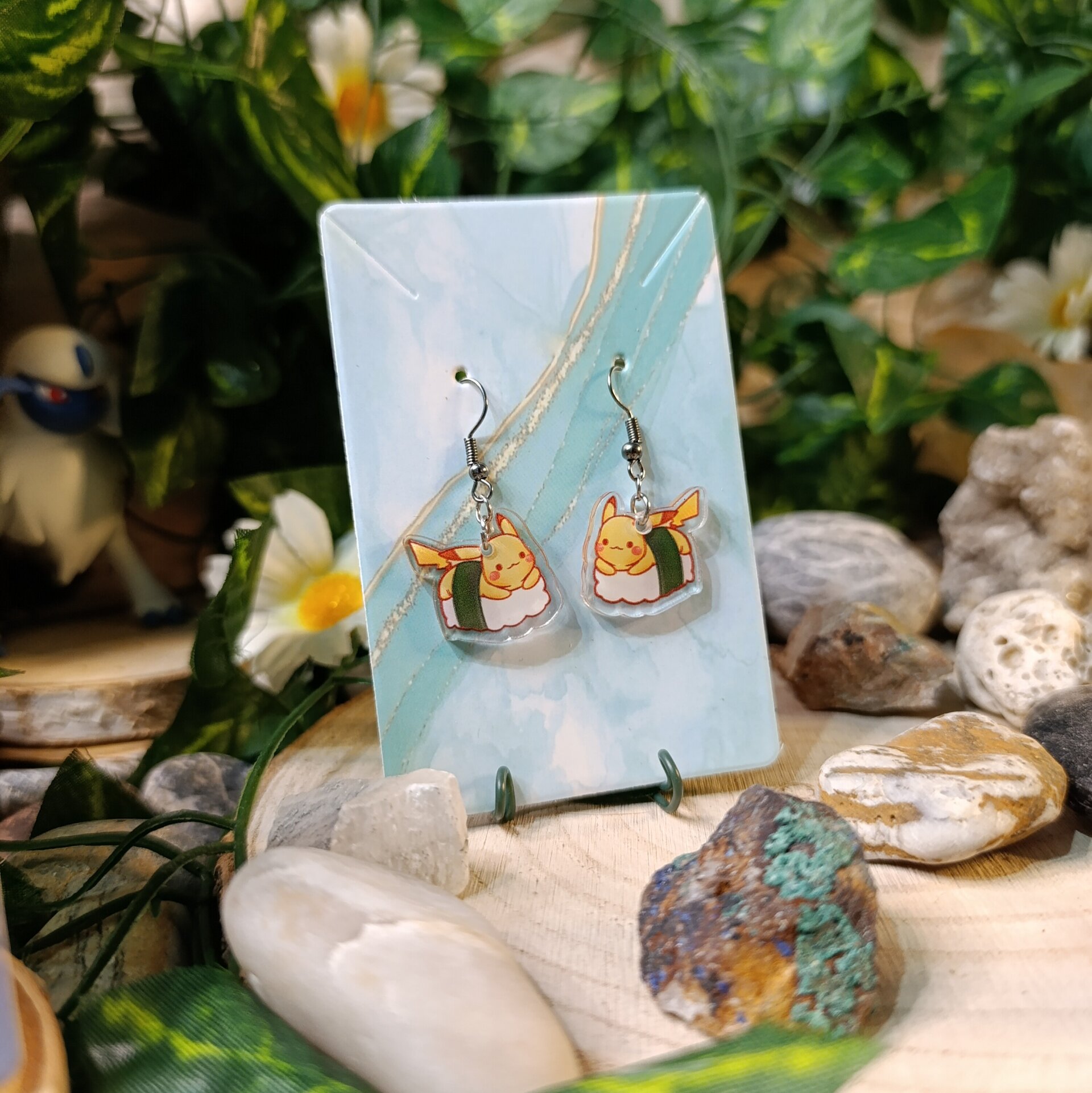 Pendientes Pokémon sushi - 5