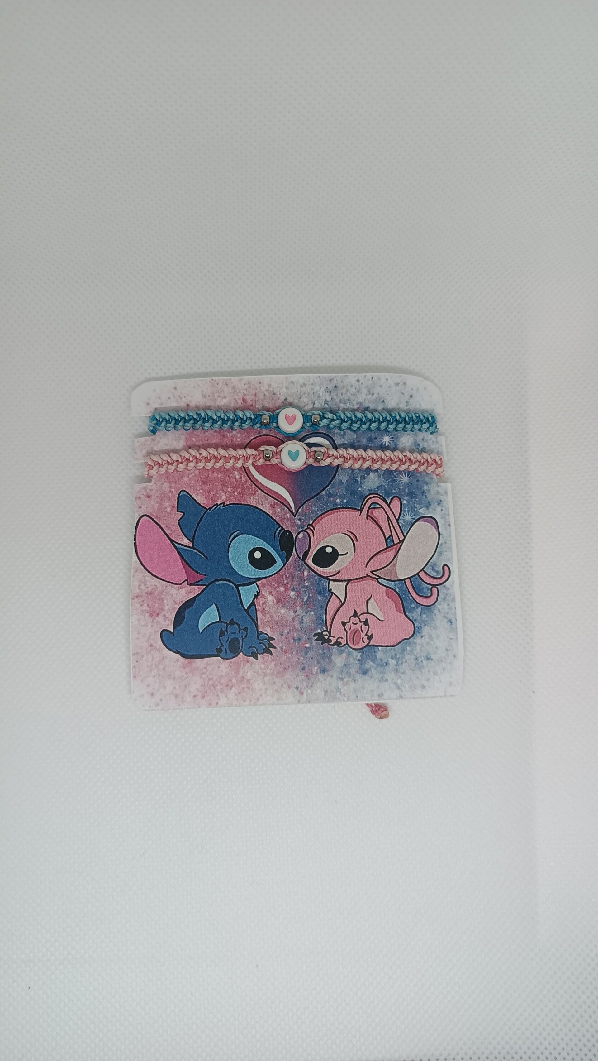 Pulseras Stitch y ángel Disney pulseras para compartir - 5