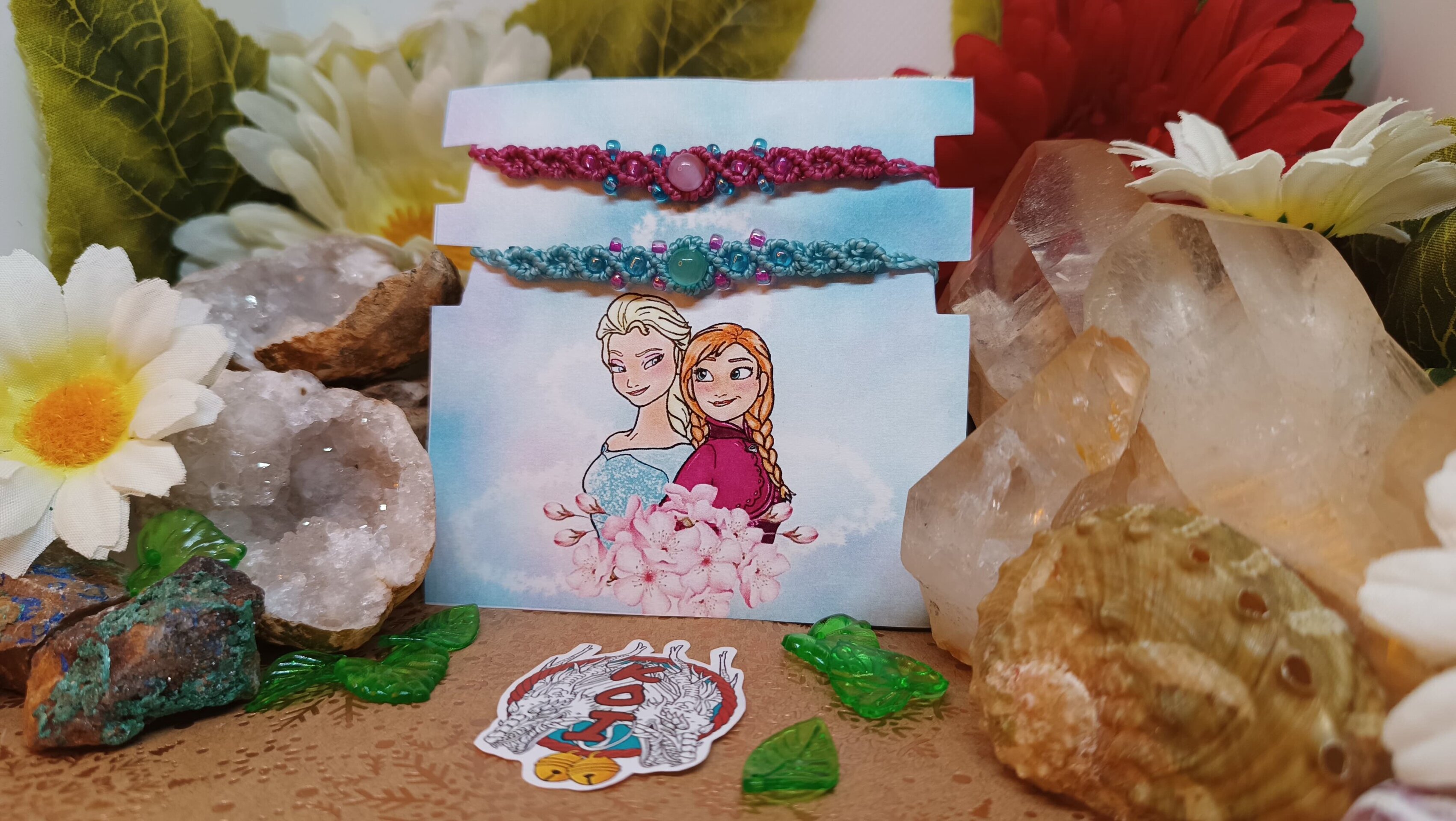 Pulseras Frozen, Elsa y Anna. Disney - 2