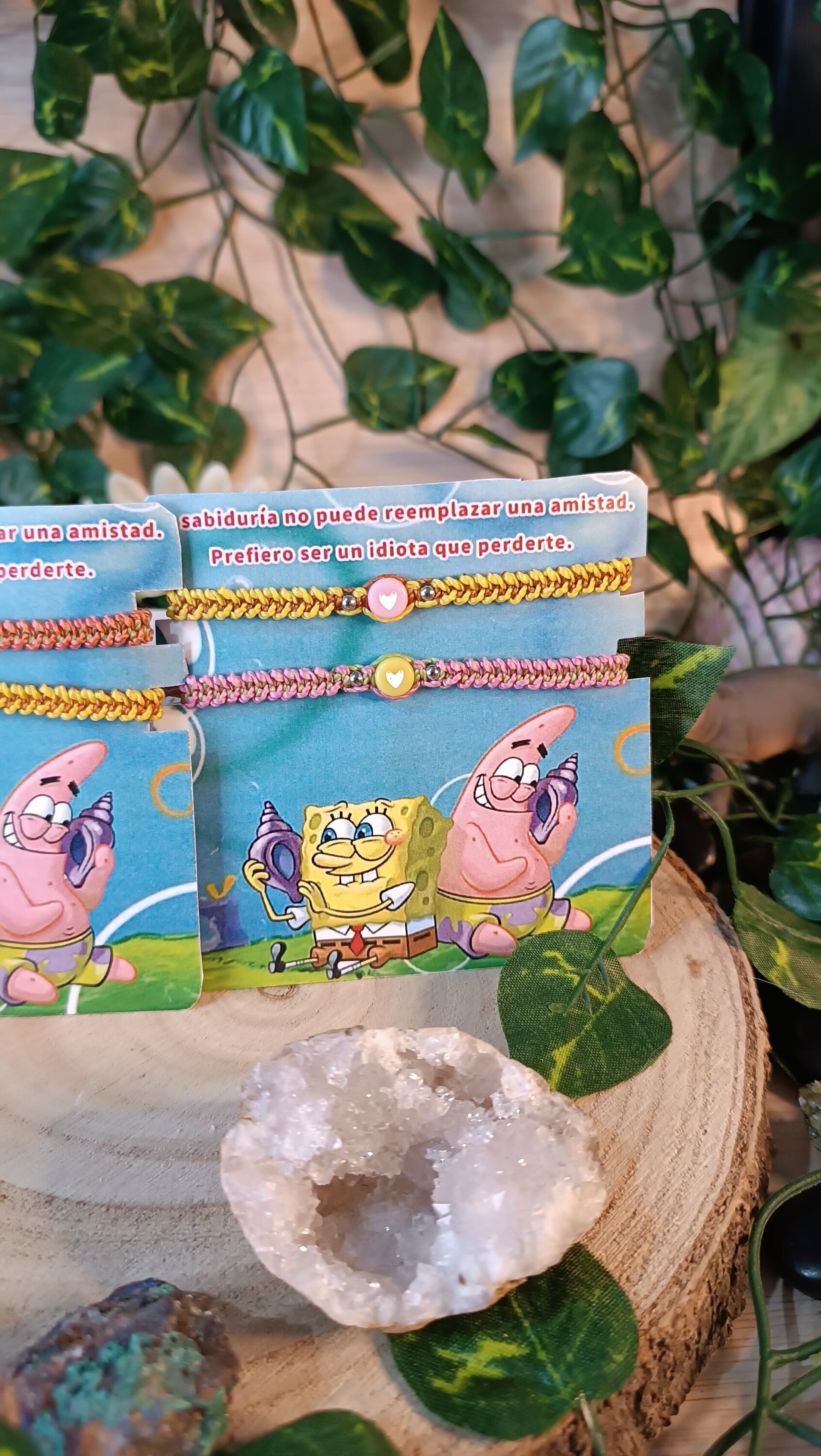 Pulsera Bob esponja y Patricio pulseras de la amistad - 3