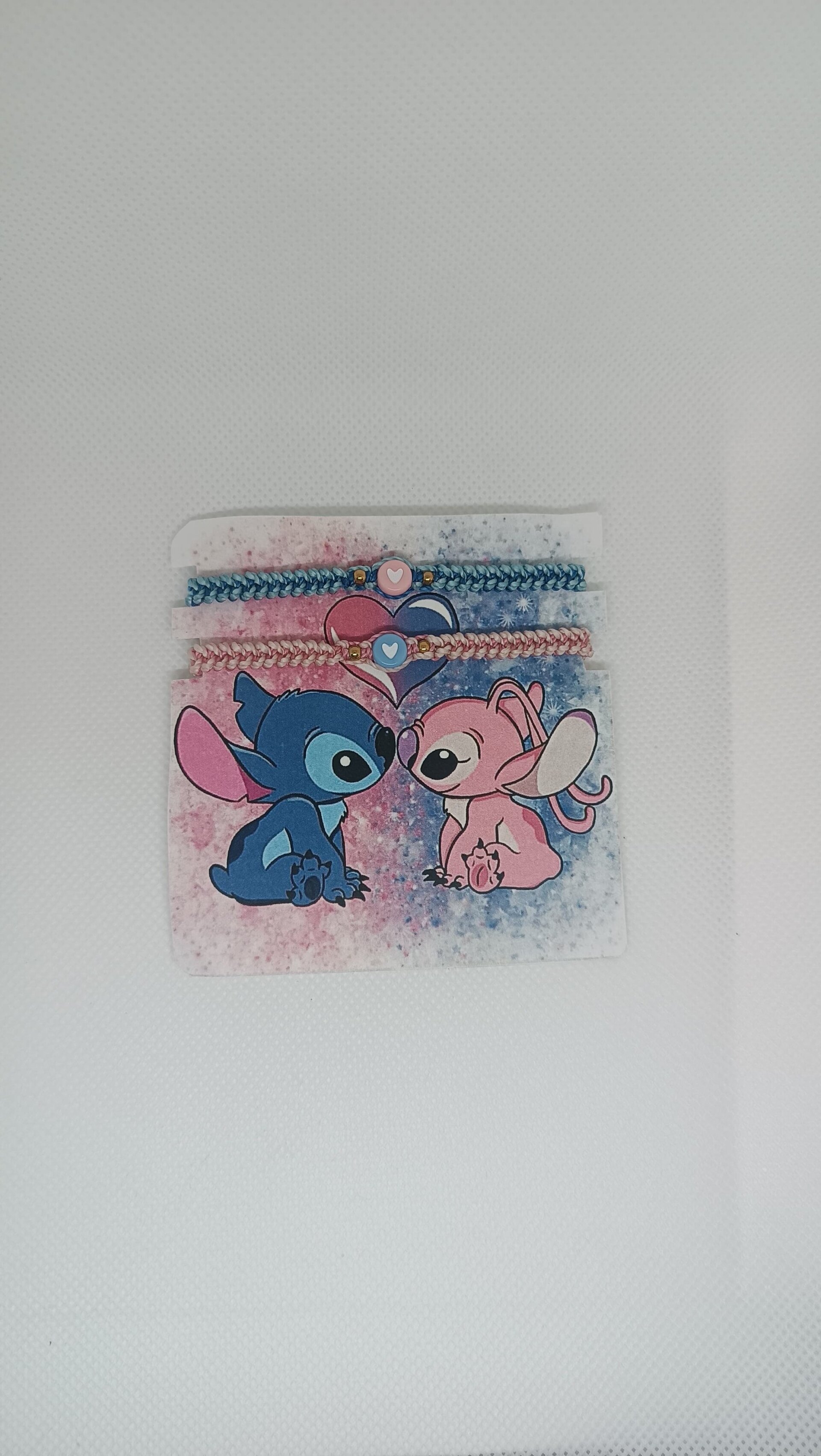 Pulseras Stitch y ángel Disney pulseras para compartir - 7