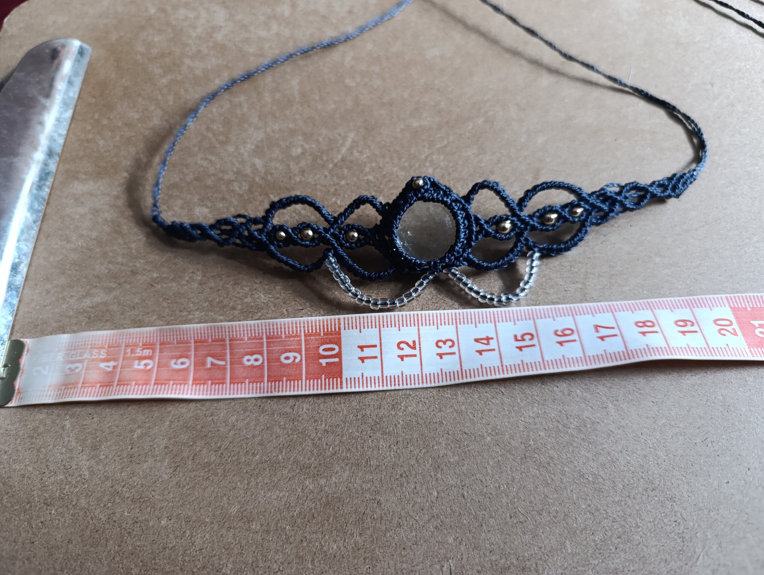 Gargantilla/Choker macramé - 6