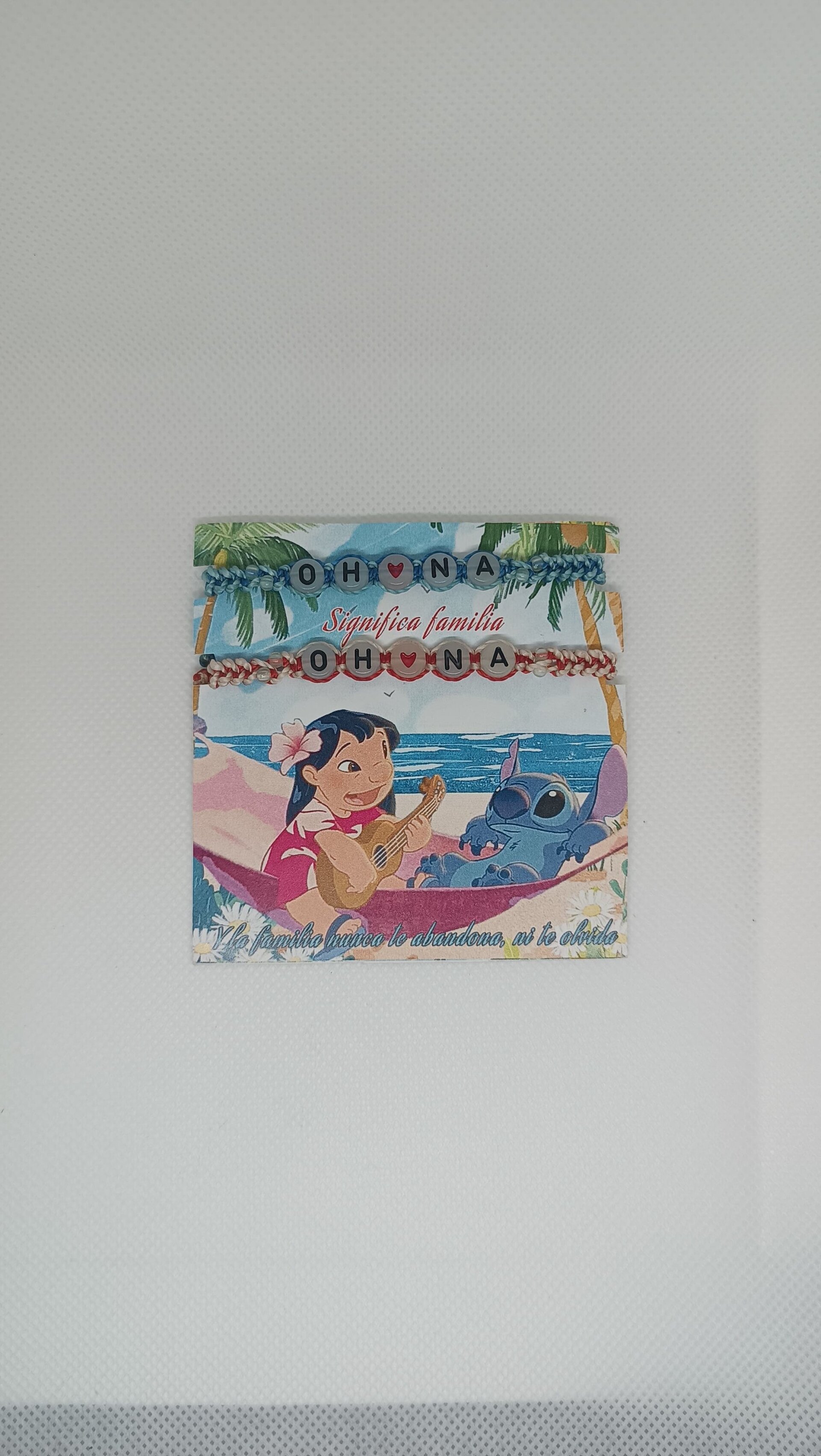 Pulseras Lilo y Stitch disney OHANA pulseras para compartir - 9