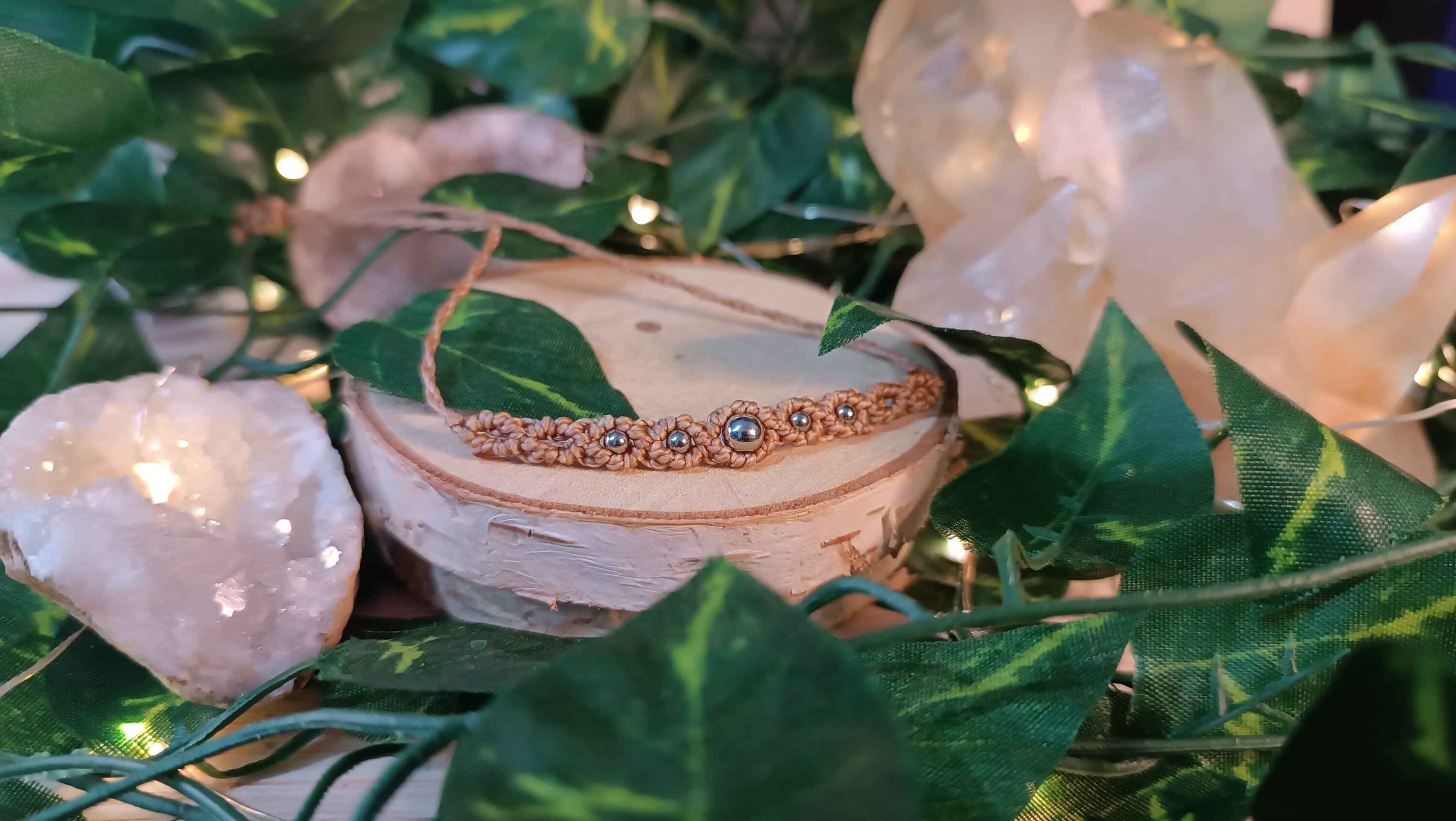 Pulseras macramé medieval - 5