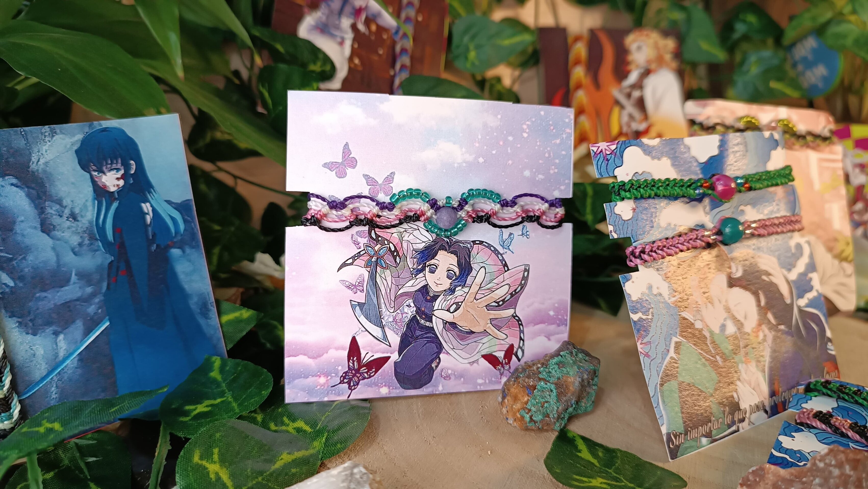 Pulseras Kimetsu no Yaiba Demon Slayer cazadores de demonios - 3