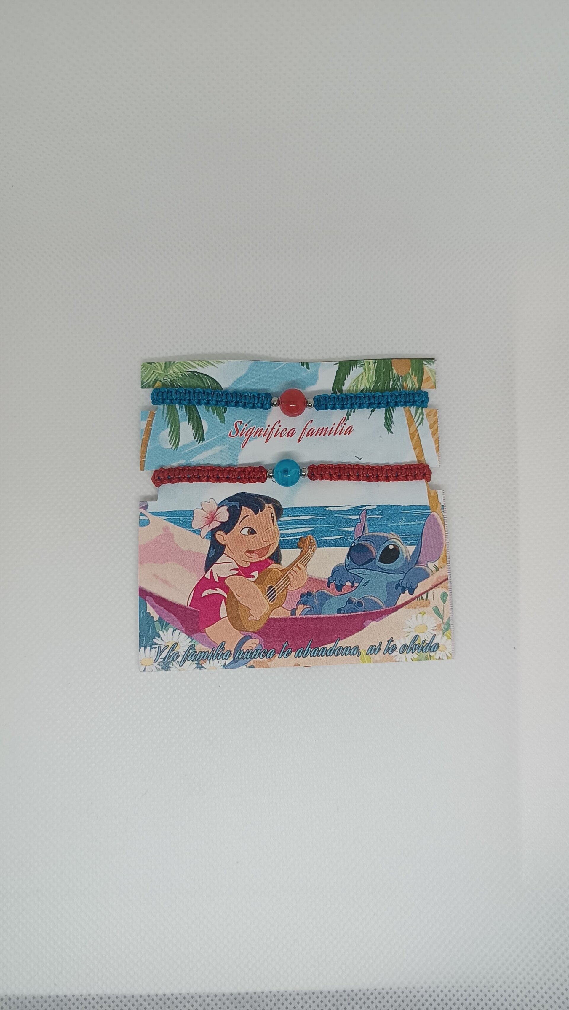 Pulseras Lilo y Stitch disney OHANA pulseras para compartir - 7