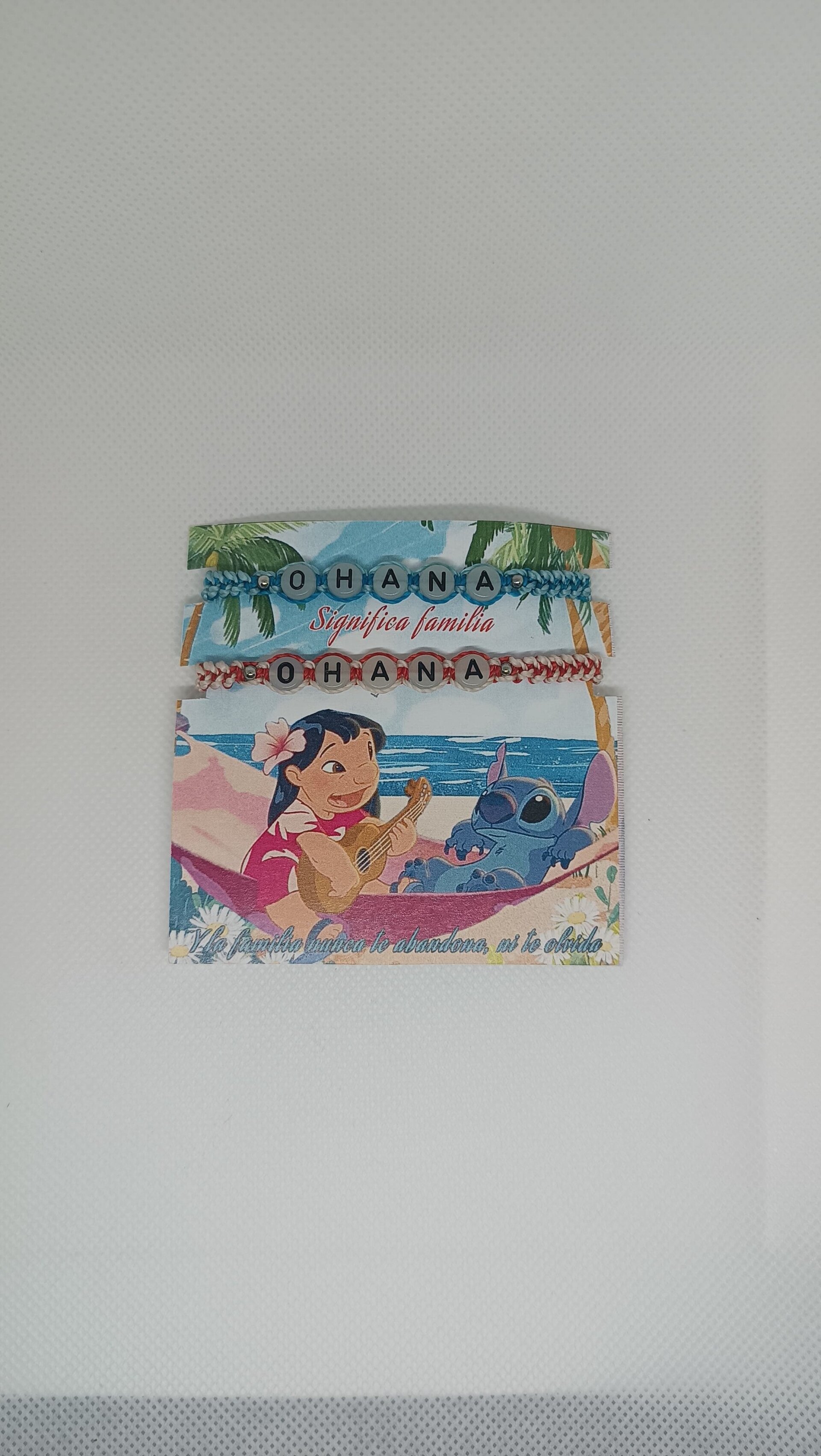 Pulseras Lilo y Stitch disney OHANA pulseras para compartir - 10