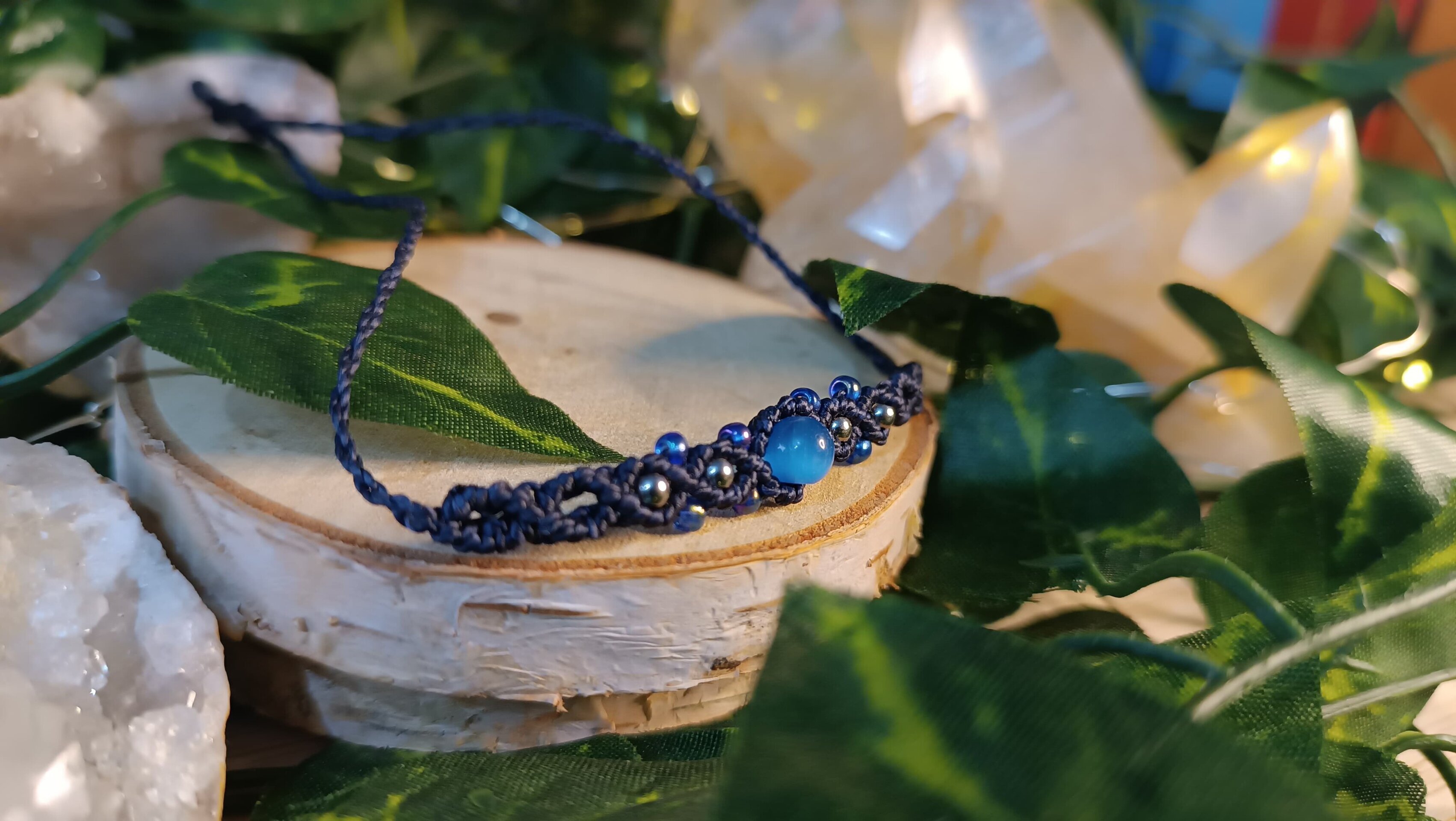 Pulseras macramé medieval - 8